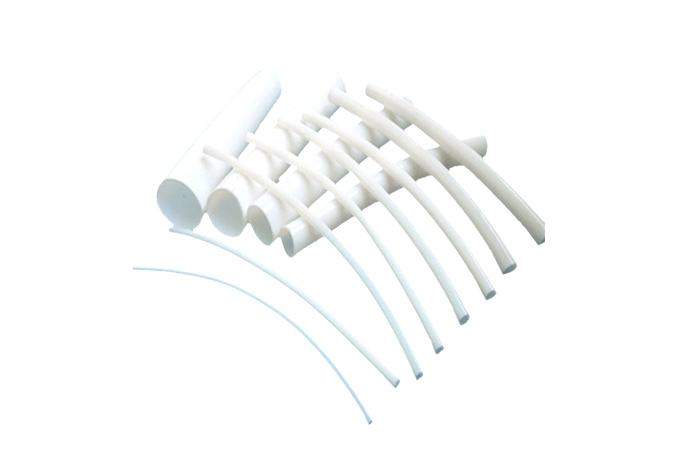 Silicone extruded tube